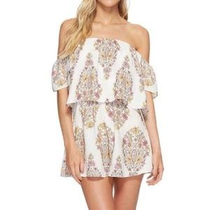 Dixie Romper ~ Flower Shower Gauze